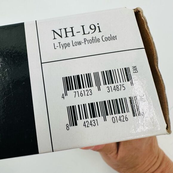 NOCTUA NH-L9i LGA115X L-Type Low-Profile Cooler Premium Fan 37mm NIB Brown Tan - Picture 9 of 11